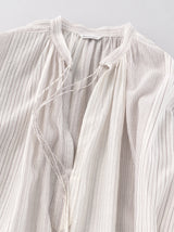 String gather long dress