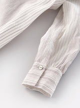 String gather long dress