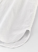 Front open short night shirt