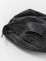 Zip laundry shoulder bag