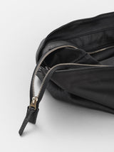 Zip laundry shoulder bag