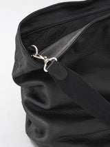 Zip laundry shoulder bag