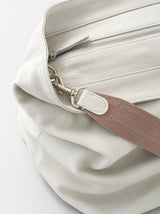 Zip laundry shoulder bag