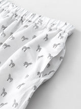 Side seamless bulky pants