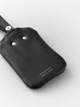 Front zip strap key case