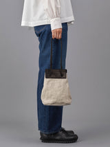 Oval lantern shoulder bag mini