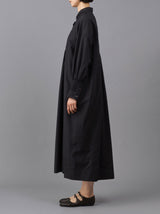 Smocking shirt dress