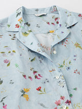 Open collar shirt narrow fit