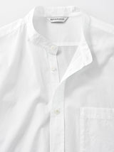Band collar standard shirt