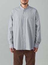 Band collar standard shirt