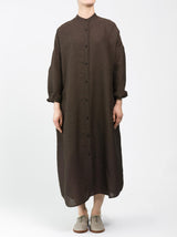 Bulky box shirt dress