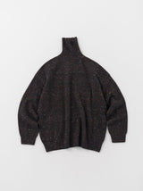 Bulky sleeve back line sweater