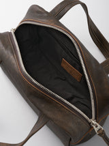 Oblong boston bag mini