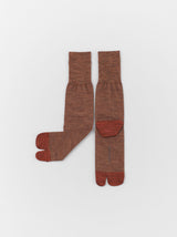 Combi color tabi socks (Women's)