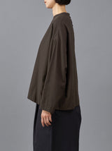 Bulky slip-on blouse