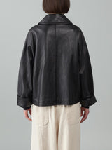 Short balloon jacket