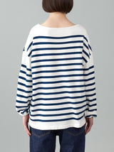 Boat neck T-shirt