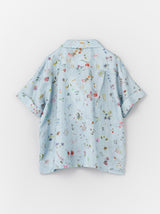 Open collar shirt narrow fit