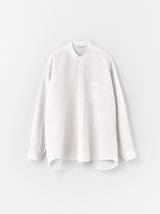 Band collar standard shirt