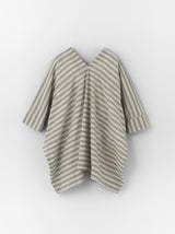 V-neck big tunic short