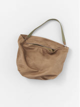 Zip laundry shoulder bag