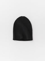 Simple rib knit cap
