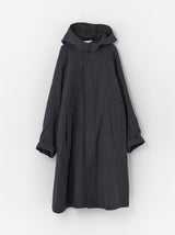 Hooded middle coat