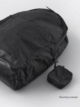 Square zipper gusset pouch M