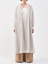 String gather long dress