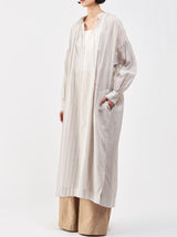 String gather long dress