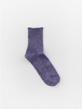 Rib short socks (Women's)