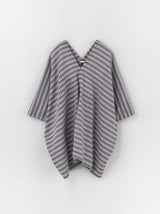 V-neck big tunic short