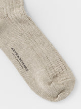 Rib short socks (Women's)