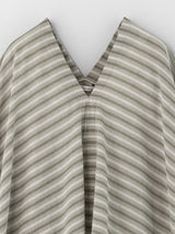 V-neck big tunic short