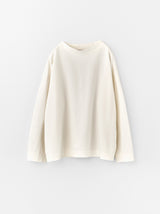 Stand collar box shirt