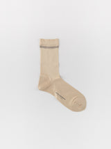 Line silk socks (Women's)