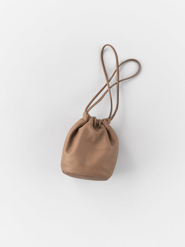 Tapered drawstring pouch