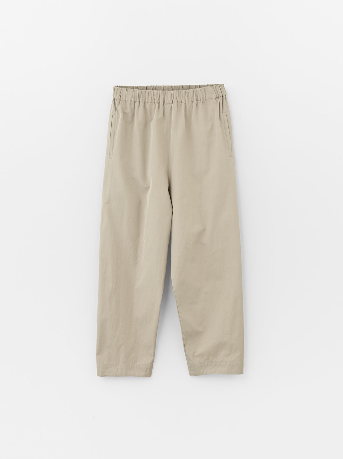ARTS&SCIENCE Ethnic pants long col.グレー Acelitt Women's Casual Striped Color Block Pants Drawstring