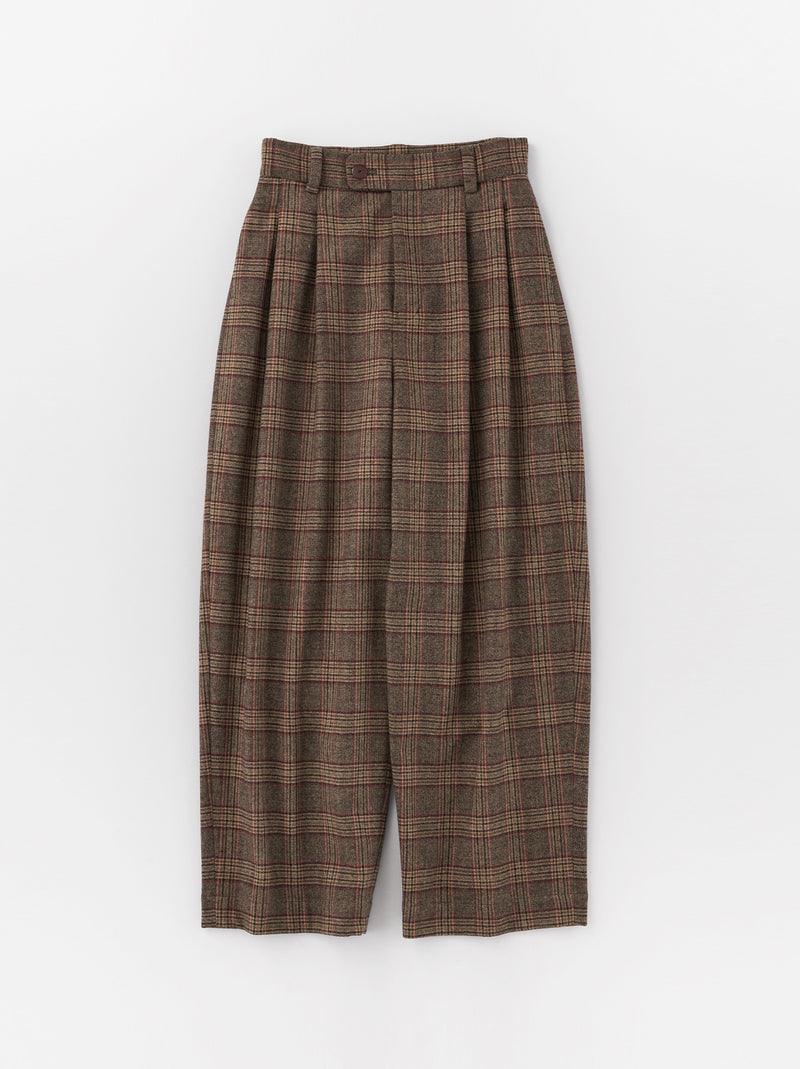 Tuck front trousers