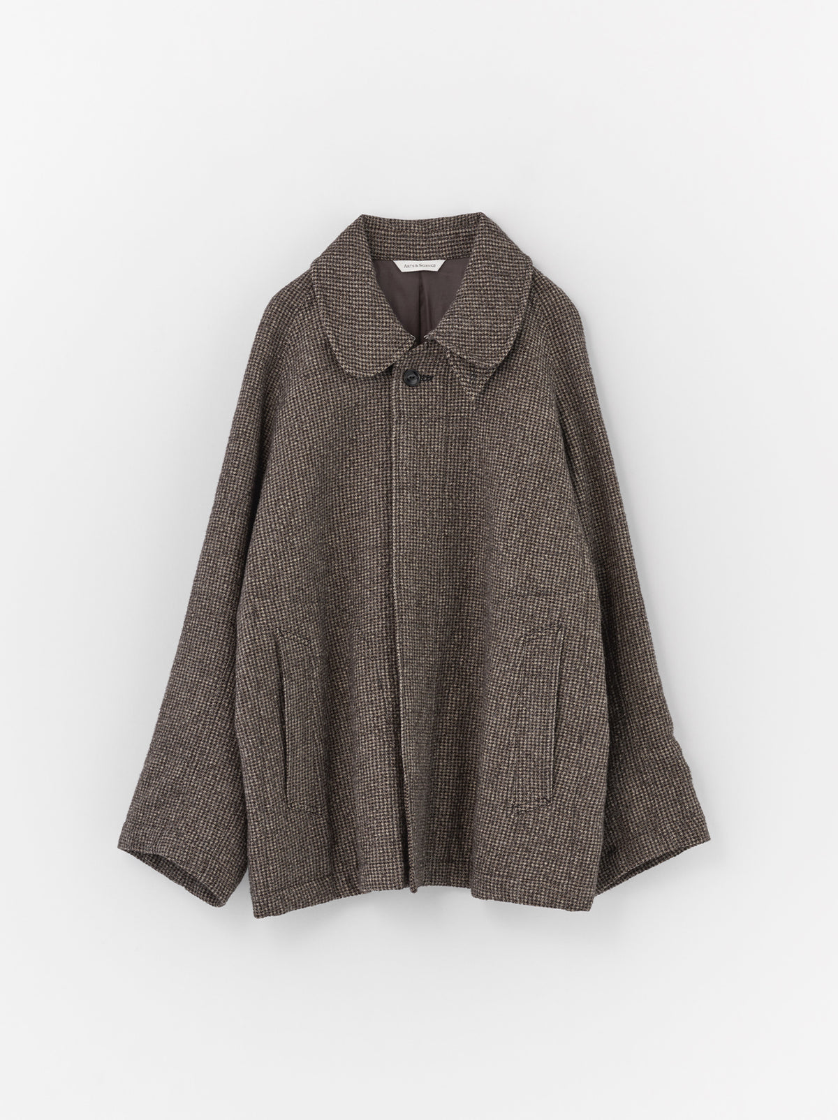 ジャケット・アウター ARTS&SCIENCE coat size 1 rennes — Arts & Science | Grandpa City Coat in Gray Beige