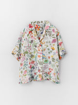 Open collar shirt