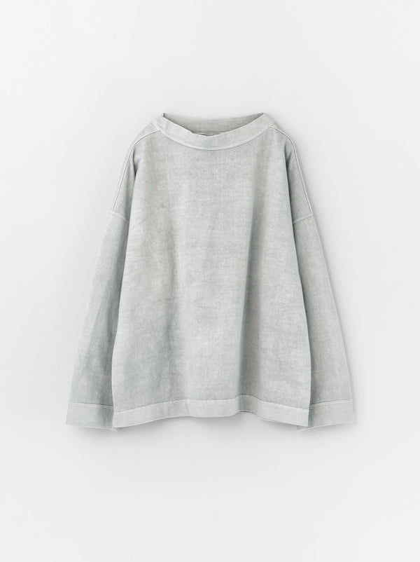 Stand collar box shirt