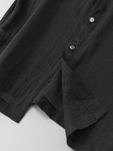 Back open woven tee