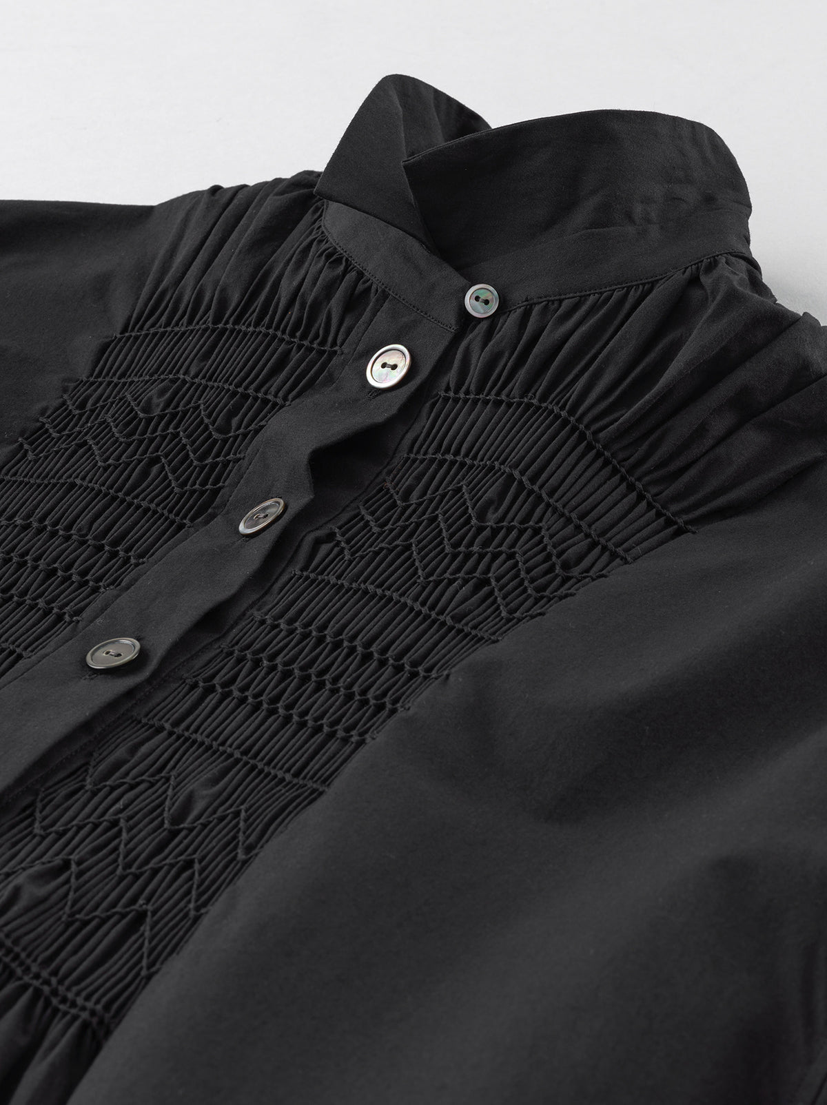 Smocking shirt dress – ARTS&SCIENCE ONLINE SELLER intl.