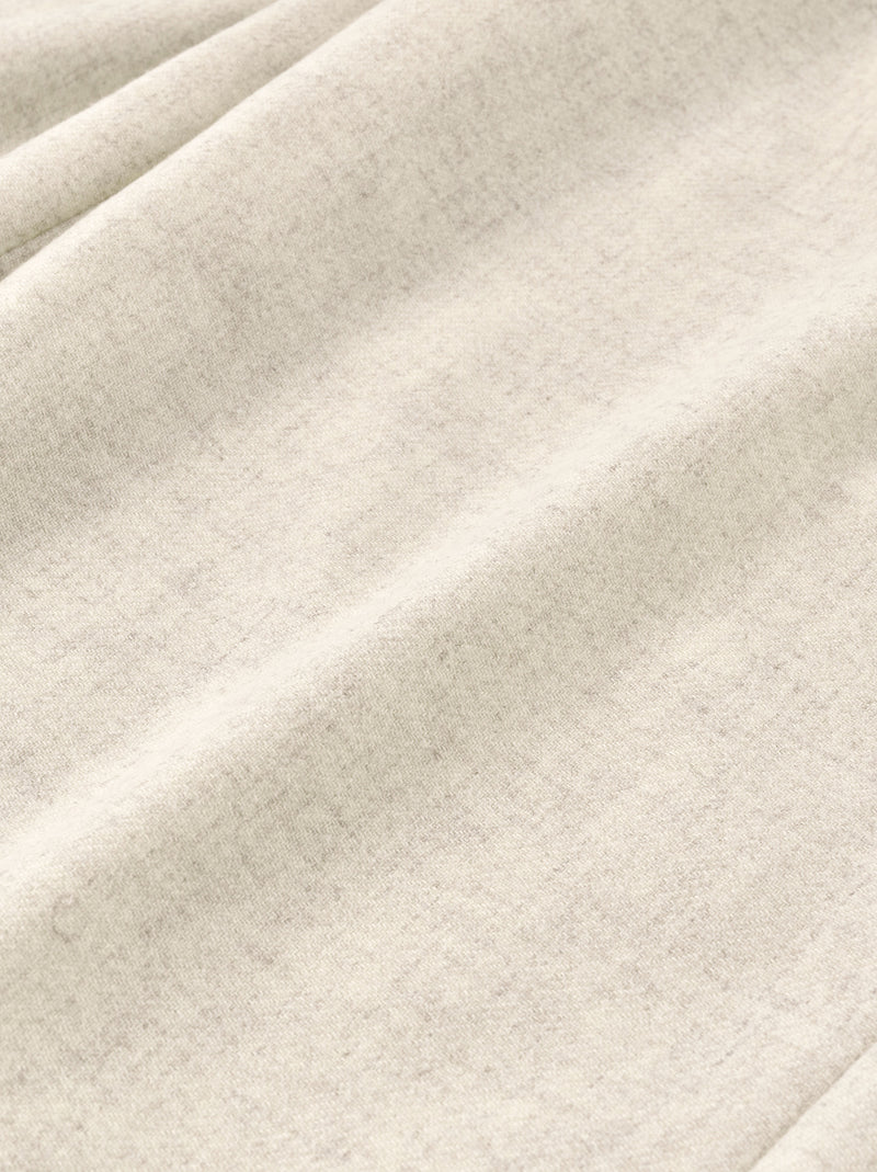 Dart front wide pant