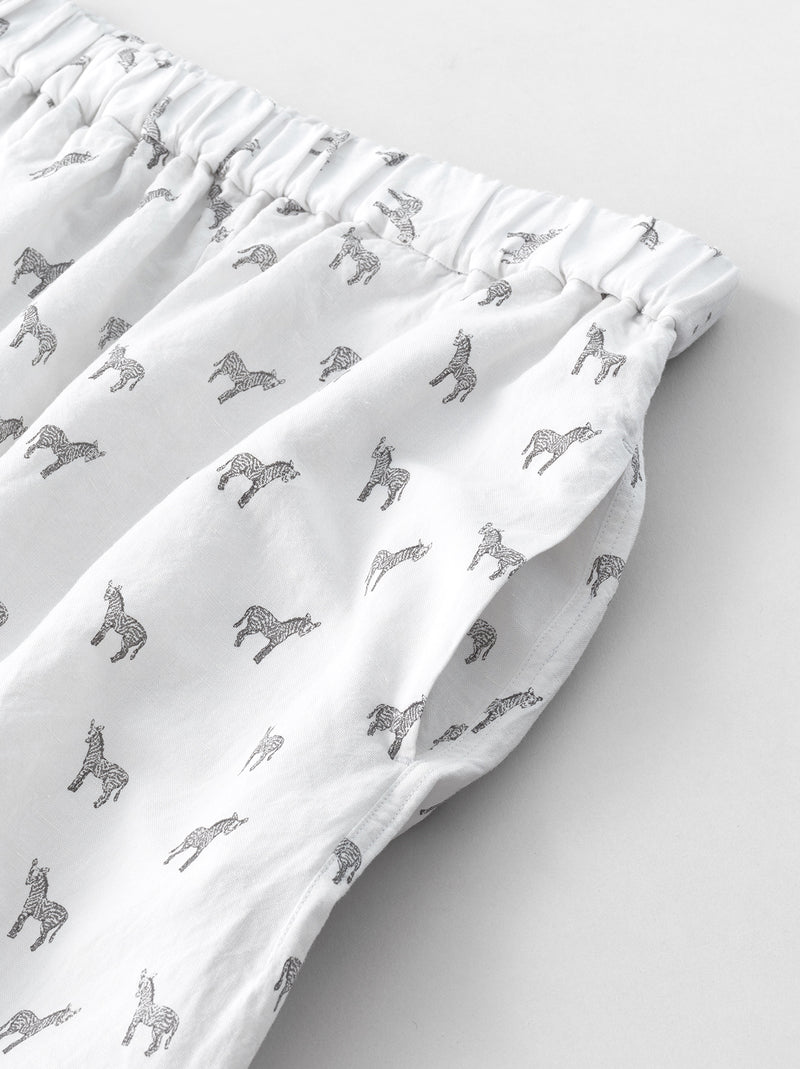 Side seamless bulky pants