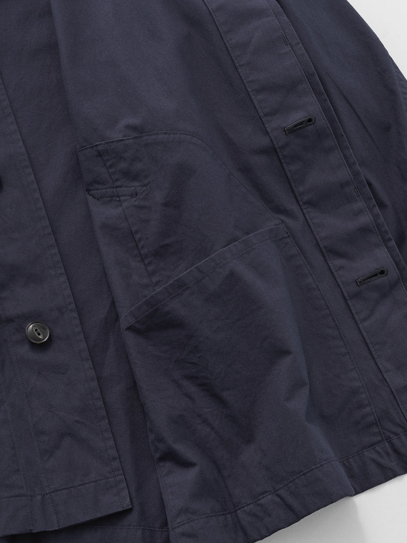 Hooded short coat