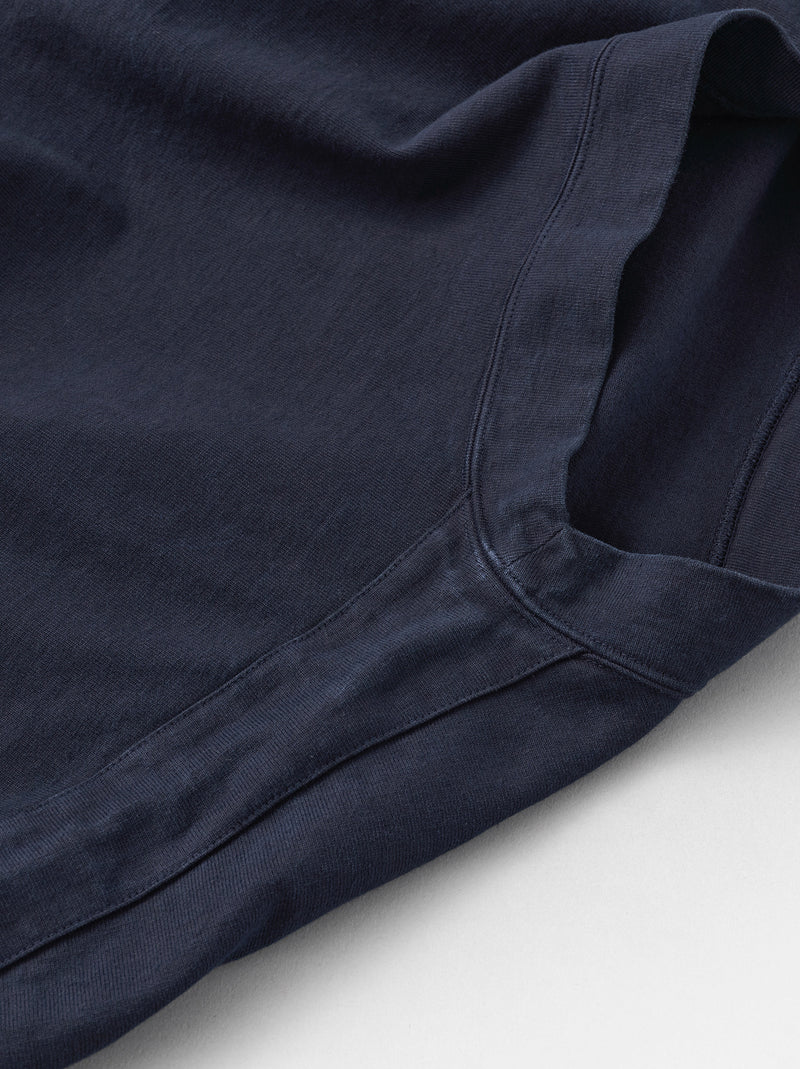 Stand collar box shirt half sleeve