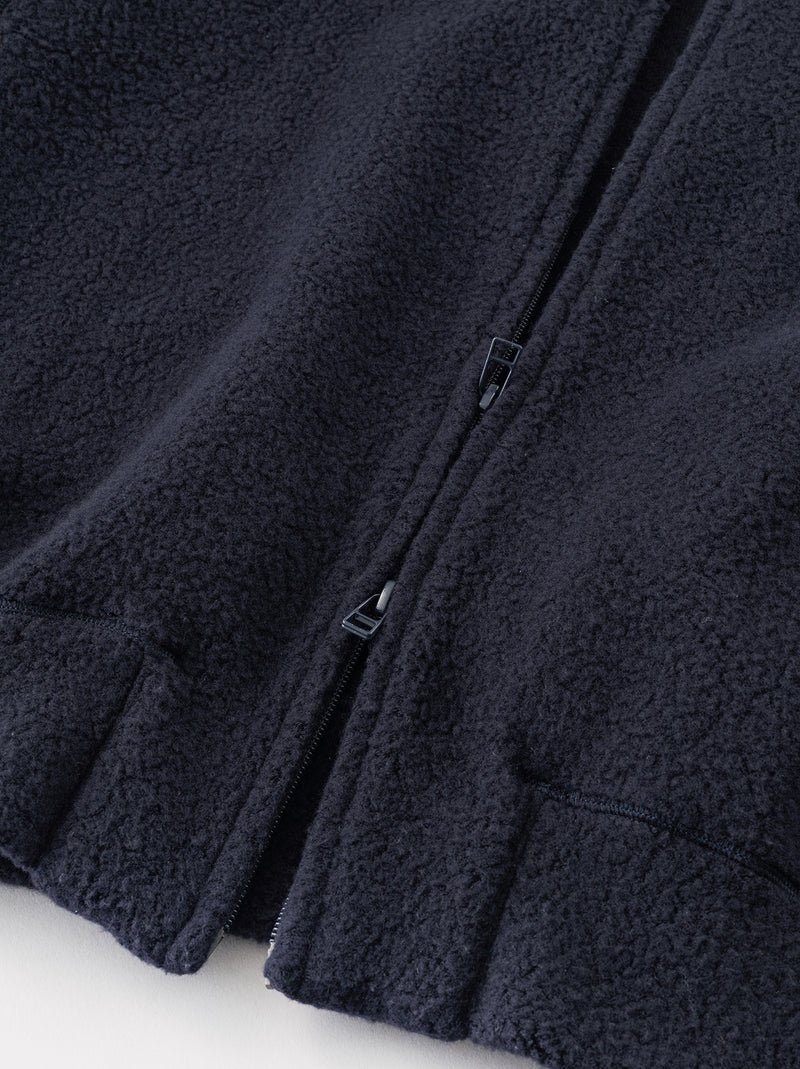 Stand collar simple cardigan