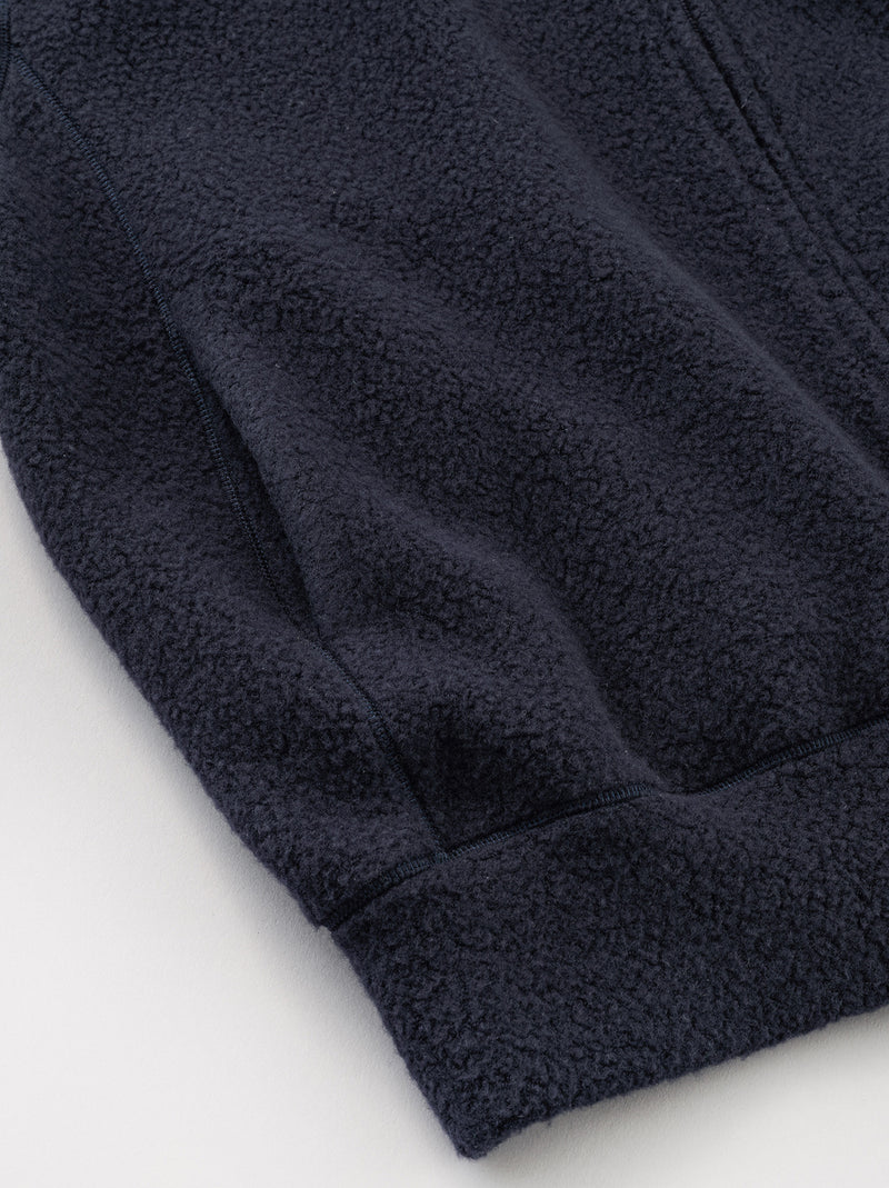 Stand collar simple cardigan